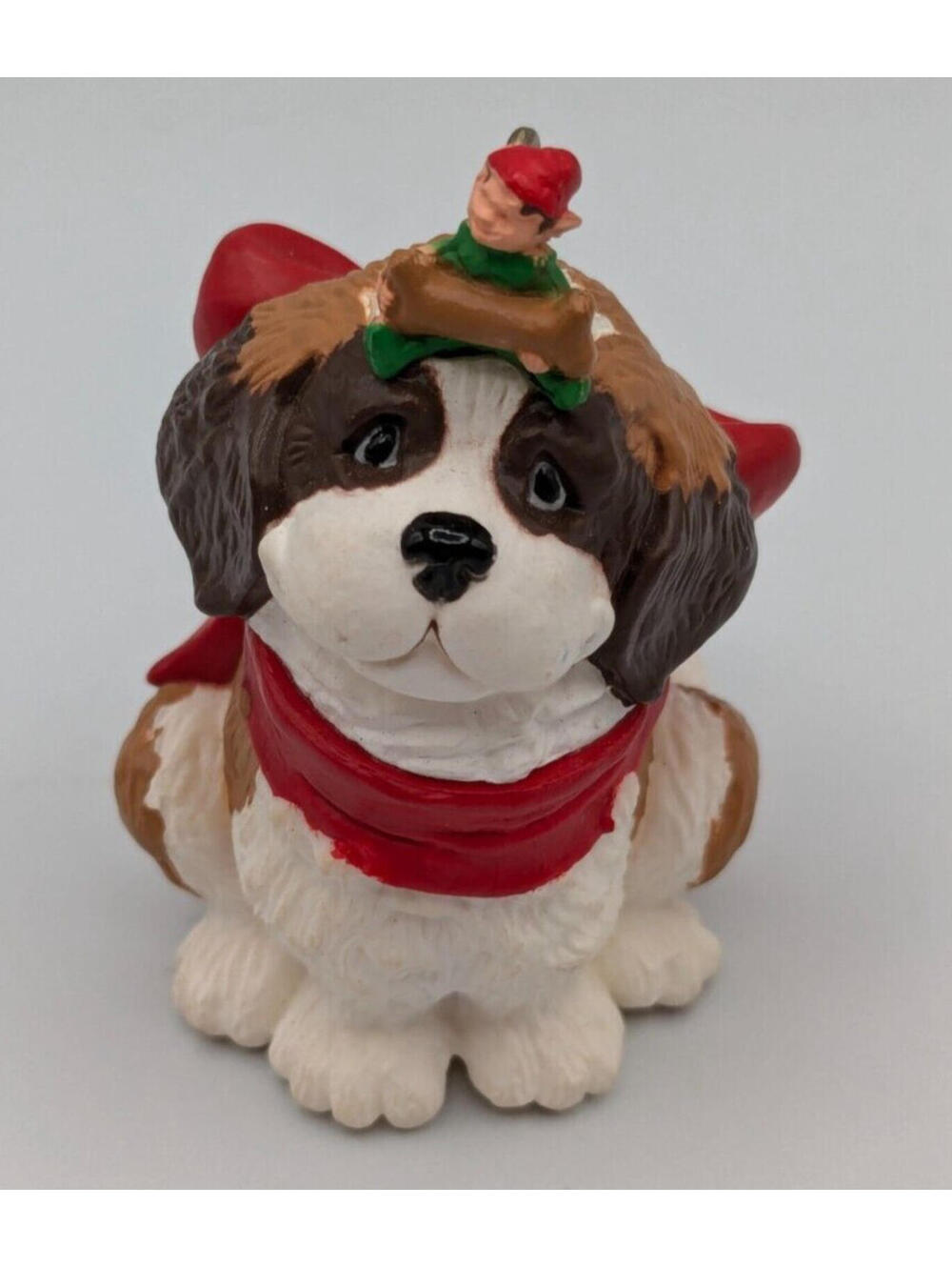 Hallmark Keepsake Puppy's Best Friend 1986 Vintage Christmas Ornament